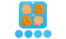 Non-Toxic Dog Lick Mat with Spatula Non-Toxic Dog Lick Mat with Spatula