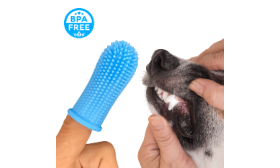 360º Silicone Finger Toothbrush for Dogs 360º Silicone Finger Toothbrush for Dogs