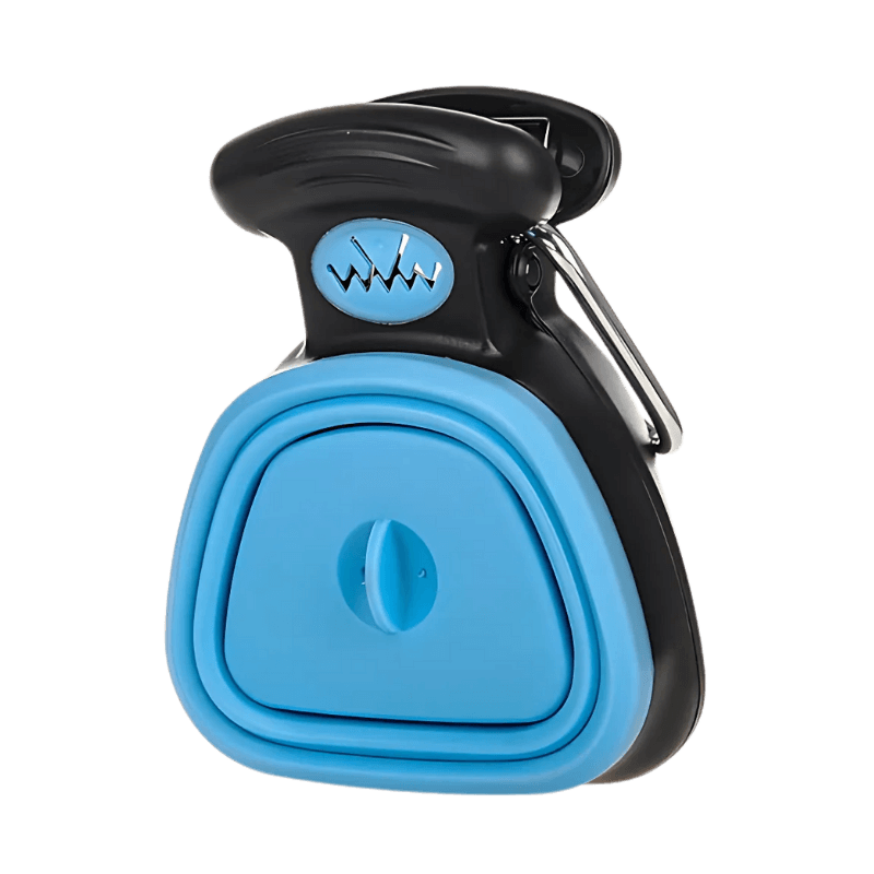 Easy-Clean Portable Dog Pooper Scooper with Clip-On System - Includes Eco-Friendly Bags