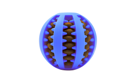 Interactive Dog Treat Dispenser Ball – Rubber Chew Dog Toy for Enrichment Interactive Dog Treat Dispenser Ball – Rubber Chew Dog Toy for Enrichment