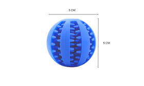 Interactive Dog Treat Dispenser Ball – Rubber Chew Dog Toy for Enrichment Interactive Dog Treat Dispenser Ball – Rubber Chew Dog Toy for Enrichment