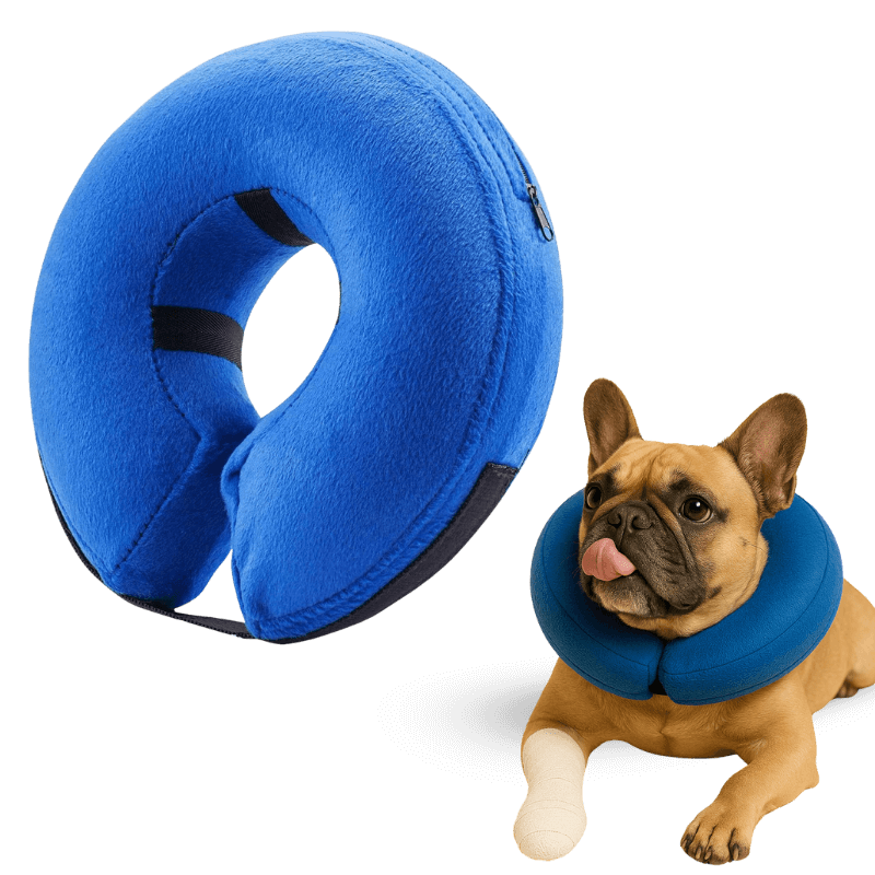 Inflatable Dog Collar - Adjustable Pet Recovery Collar