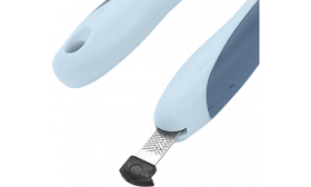 Dog Nail Clipper Blue dog nail clippers with a built-in slot for the nail file, compact storage, suitable for dogs and cats.